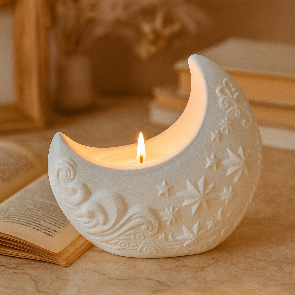 Candle Making Process - 3D-форма для литья из гипса и