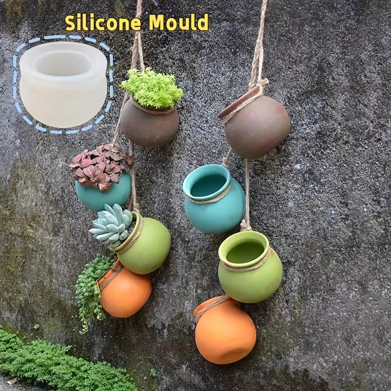 Candle Making Scents - Силиконовые формы для цветочных горшков, формы