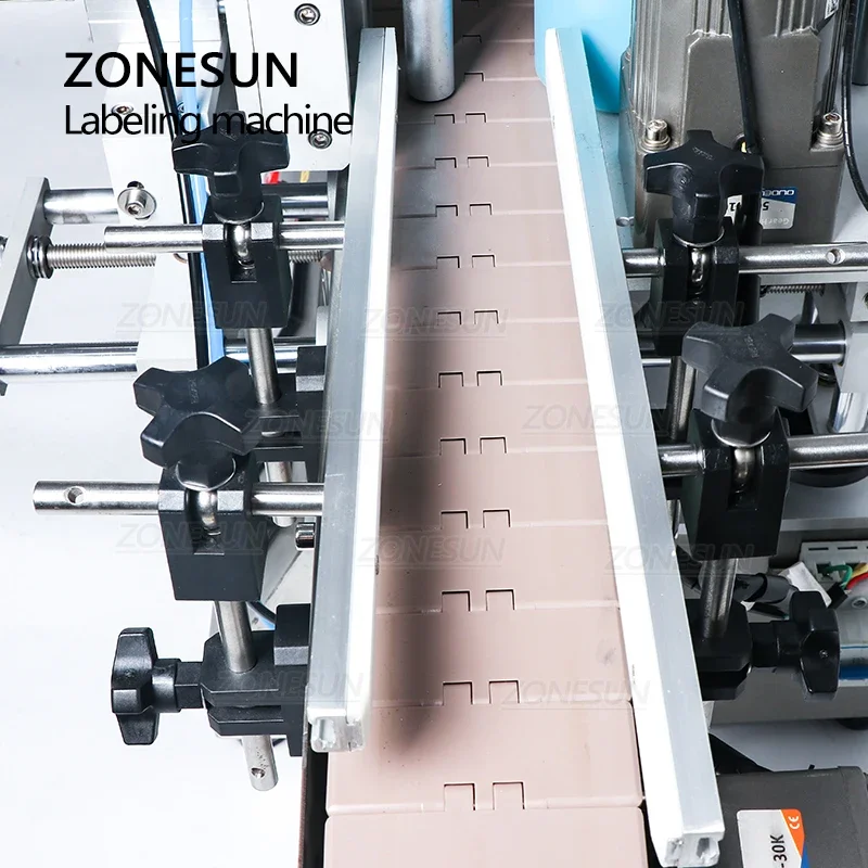 Label Sticker Round - ZONESUN TB-500A Автоматическая двухсторонняя этикетка-наклейка для