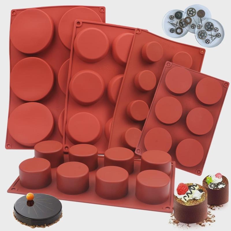 Candle Making Supplies Wholesale - Круглая силиконовая форма для мыла, инструмент