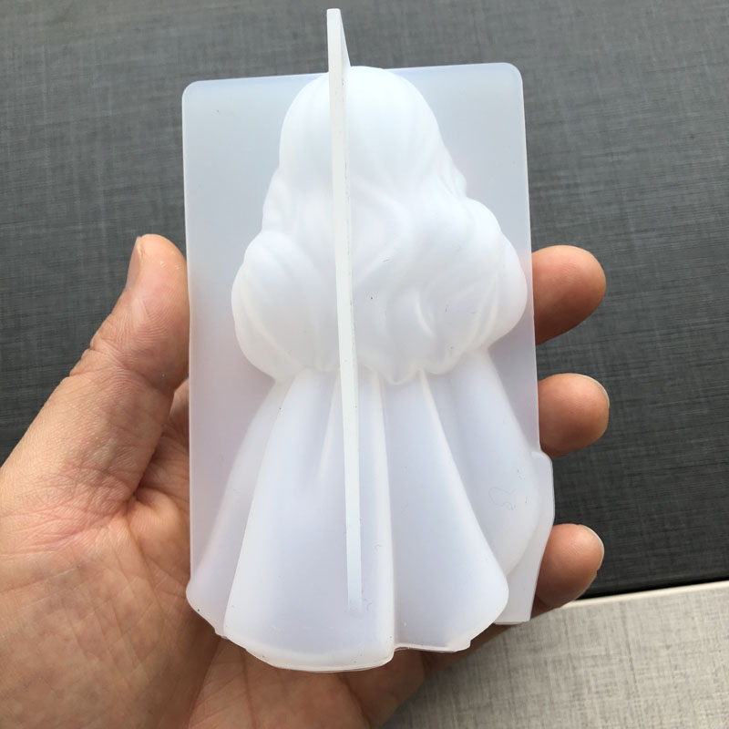 3D милая принцесса силиконовая – обзор и цена Candle Making Supplies Wholesale