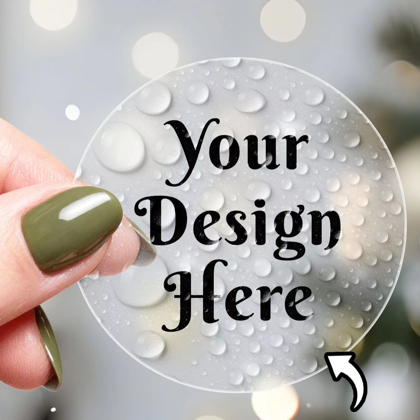 1-180 шт. круглых водонепрониц – обзор и цена Label Sticker Round