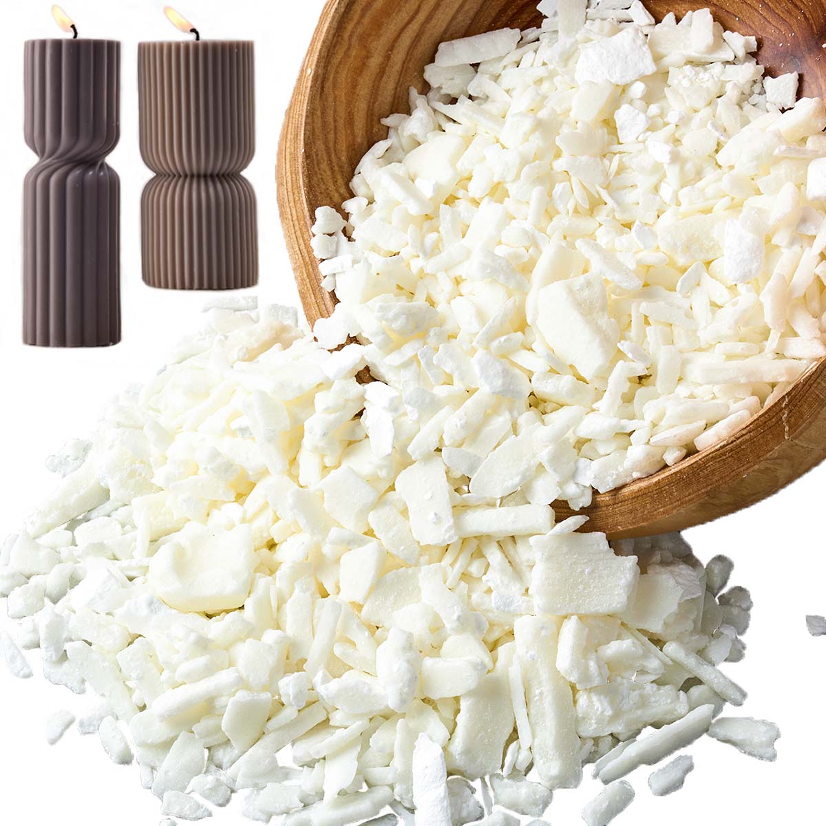 1 фунт чистого белого соевого  – обзор и цена Candle Making Scents