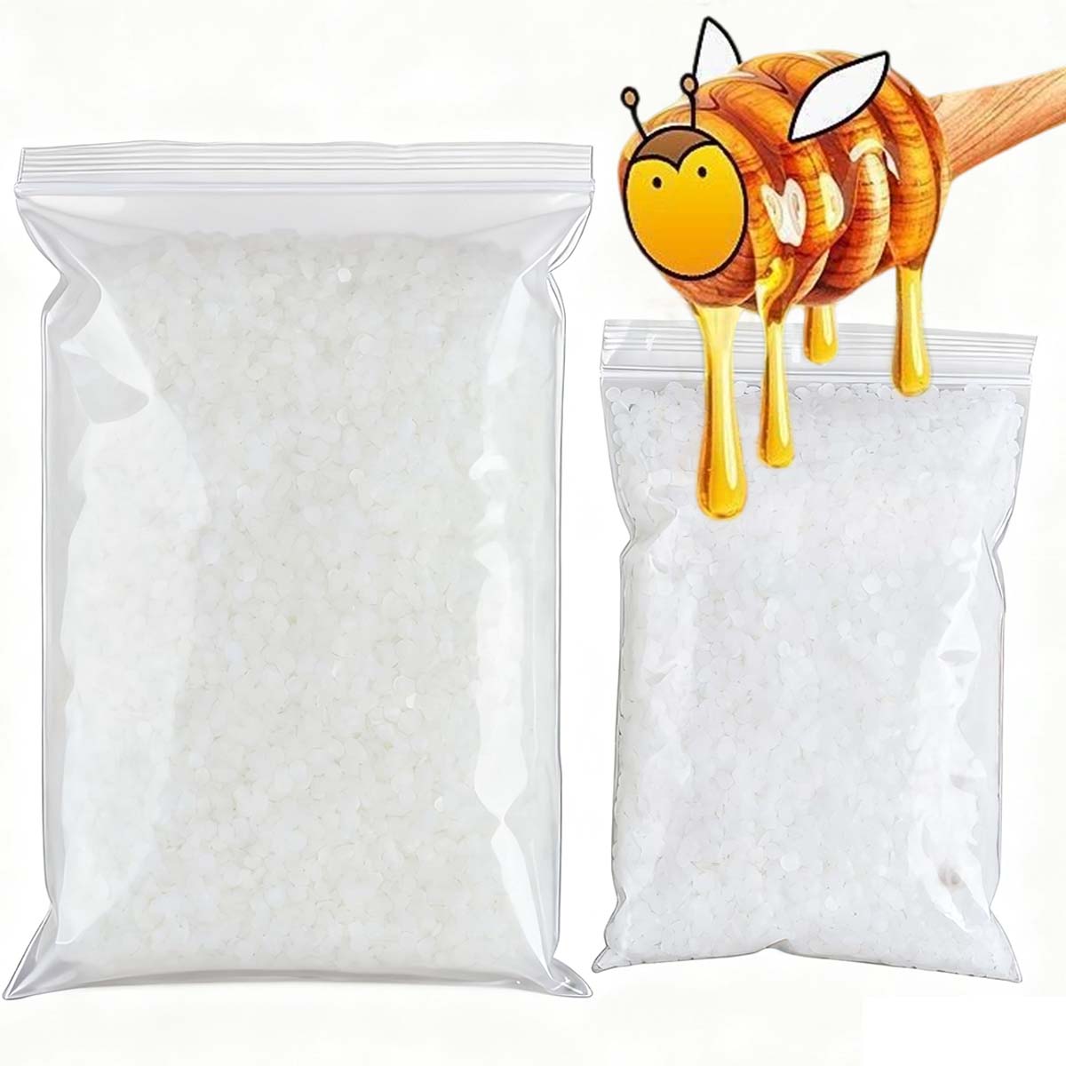200 г-1000 г белый пчелиный во – обзор и цена Candle Making Ingredients
