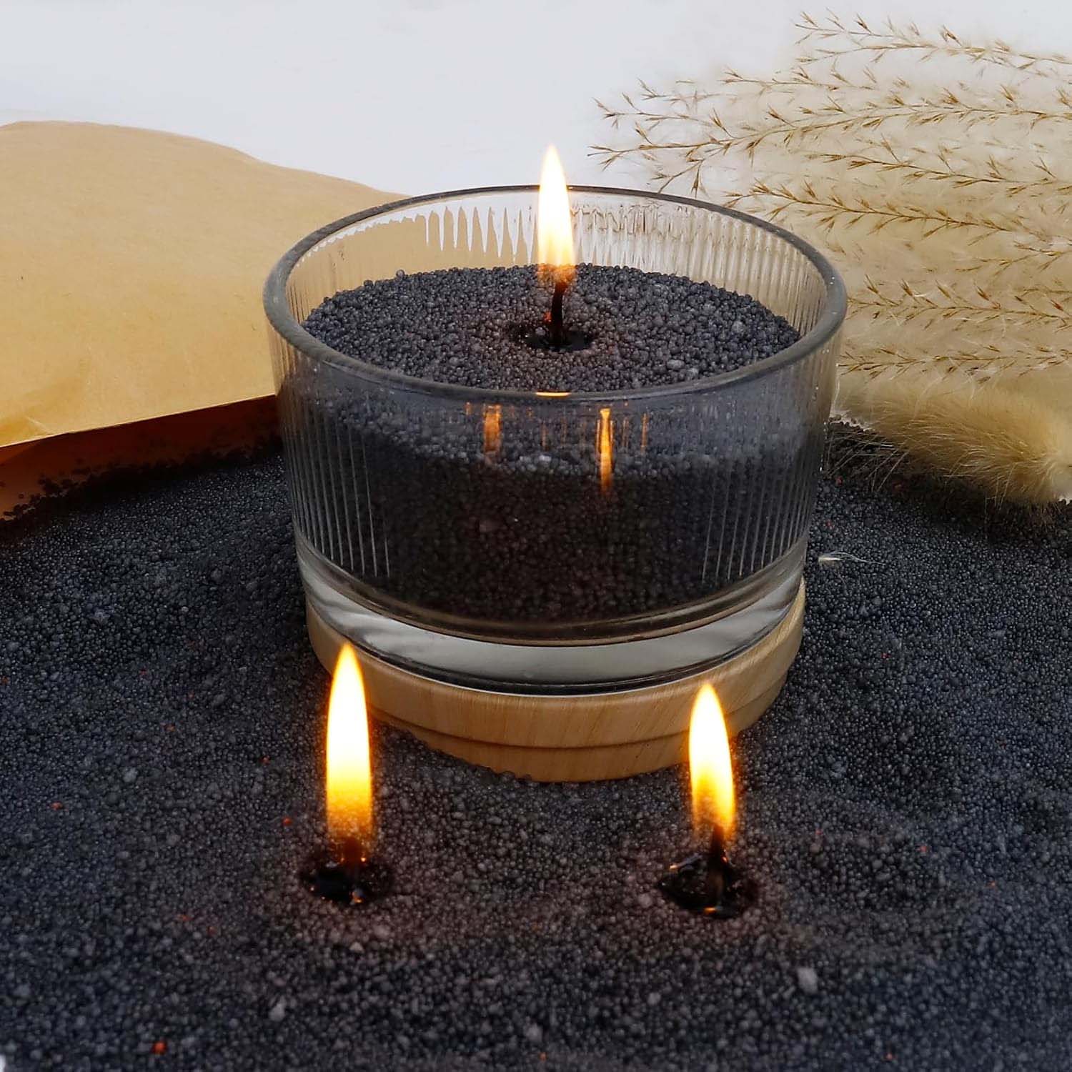 Черный восковой песок для свеч – обзор и цена Candle Making Ingredients